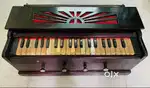 80 years old antique Giridharelal bass male fresh reed harmonium