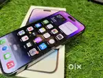 14 pro max 128gb Indian 92%battery health  with original box and acces