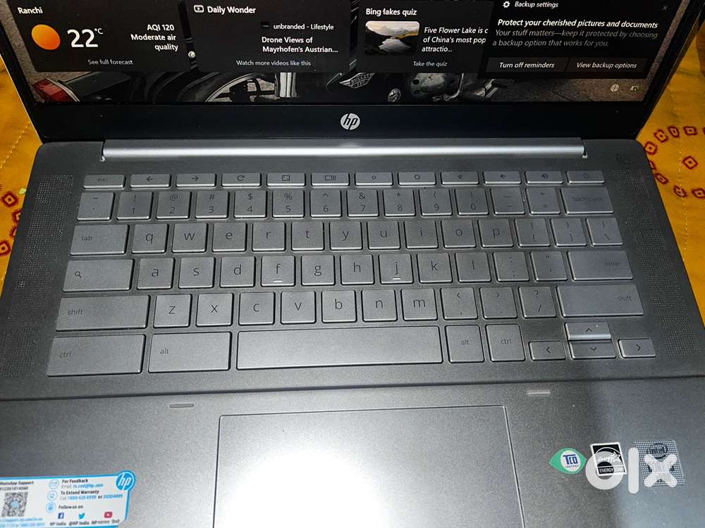 Laptop hp 128gb