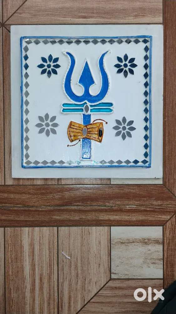 Shiva trident (Lippan Art)