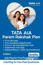 ₹1 Cr Life Cover + ₹1.5 Cr Maturity – Sirf ₹1 Lakh/Year! TATA AIA
