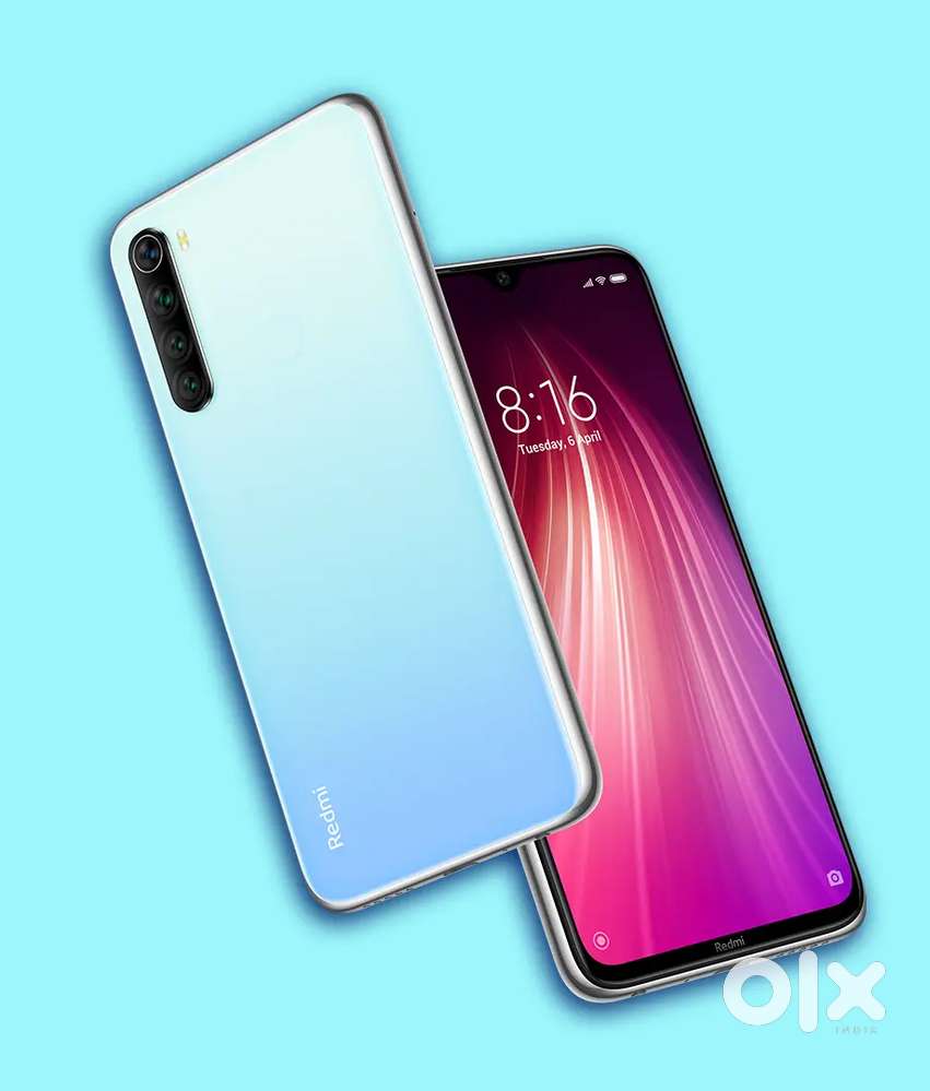 Redmi note 8  ram 6 storage 128 good condition  only display change