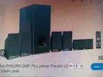 Philips 5.1 home theatre ( 2 set available) 10000 price