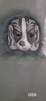 dog mask .