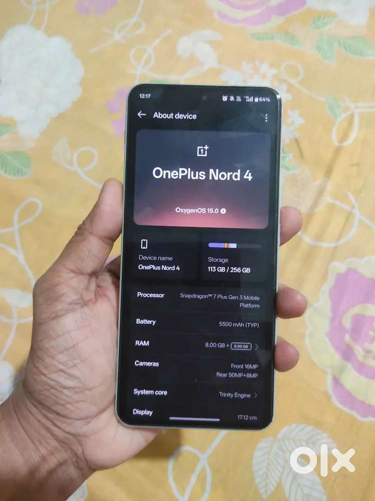 Exchange Oneplus Nord 4 256gb