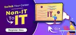SWITCH FROM BPO ,CALL  CENTER TO IT...YOUR IT CAREER START HERE..