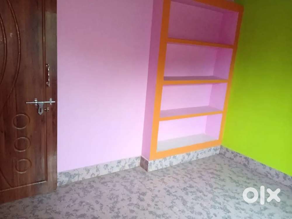 House with attached toilet and kitchen