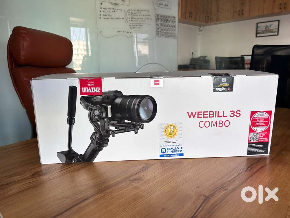 Brand new Zhyiun weebill 3s combo gimbal and 75mm TTARTISAN lens