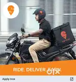 FREE JOINING 100 Delivery boys Swiggy Food Delivery jobs