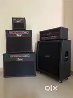 USA Kustom Professional Guitar Amplifier Amp Speaker stack
