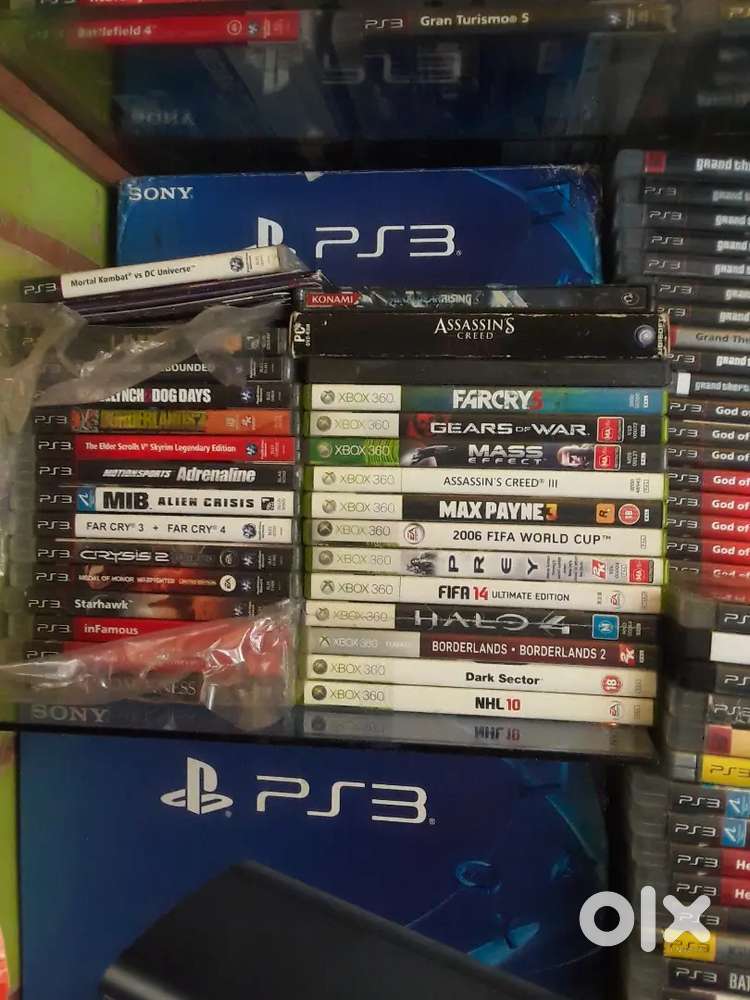 PlayStation and Xbox 360 games