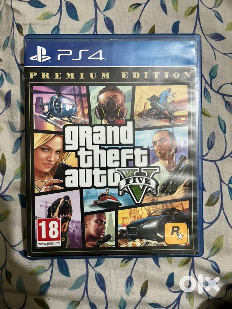 GTA 5 premium edition disc