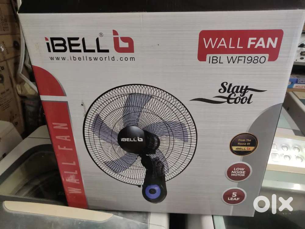 I.BELL WALL FAN WITH WARRANTY AT ALUVA