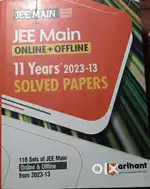 JEE Chemistry and Physics Disha PYQs + Arihant 11 Years' Solved Papers