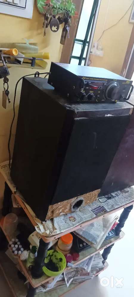 Amplifier and speaker