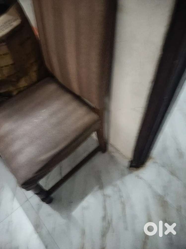Cushioned  wooden 8 chairs