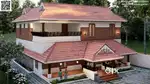 7.99 cent plot area 3BHK Naalukettu House for sale in Thrissur