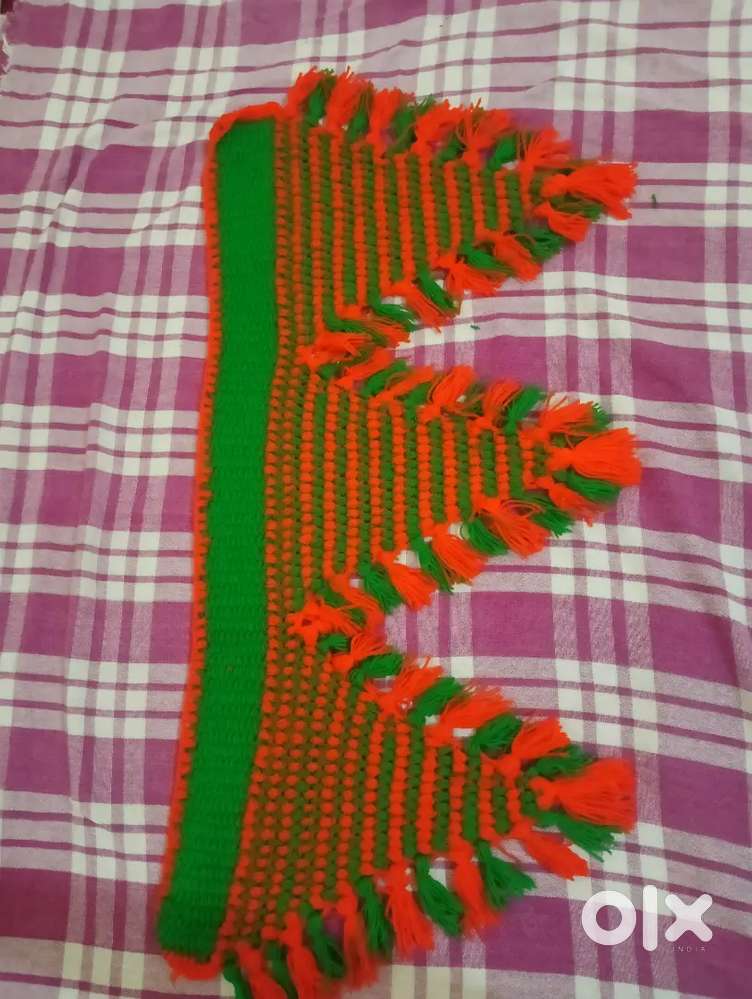 Handmade woolen cloth.