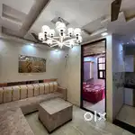 2 bhk ready to move semi furnished floor with lift car parking