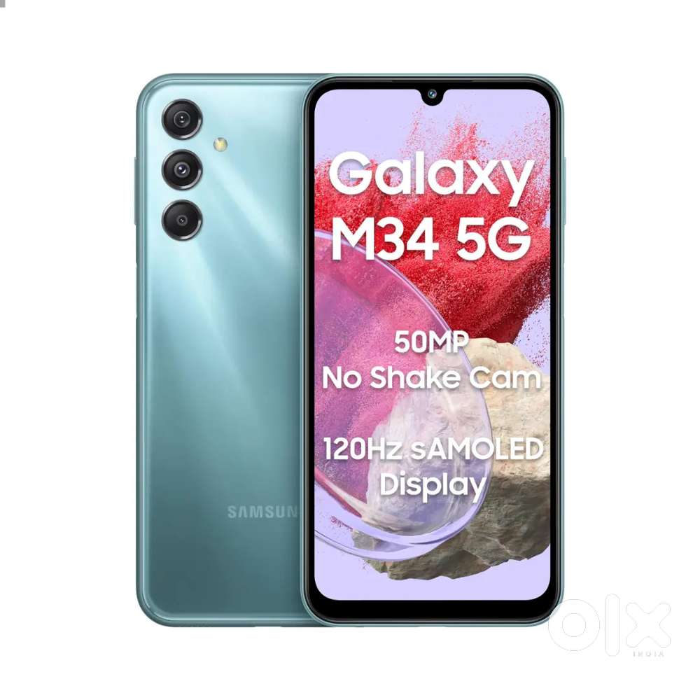 Samsung M34 5G  6GB+128GB  1.5yrs old  Brand new condition