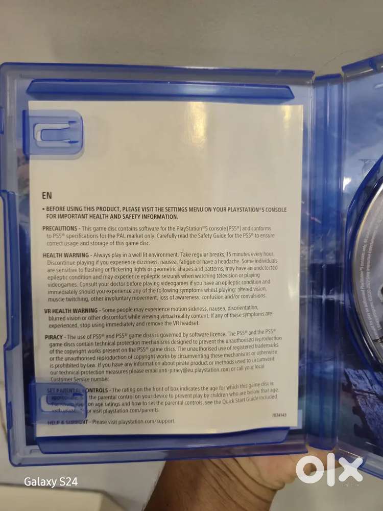 PS5 God of War Ragnarök Disc – Excellent Condition