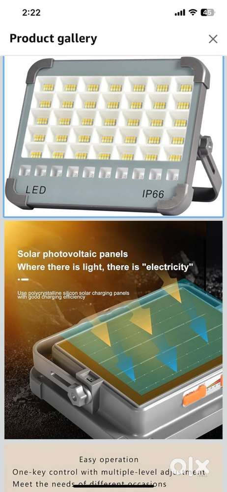 Rechargeable LED light