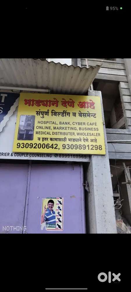 Rent for shop .office. basement.godawn & for home