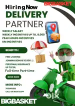 Bigbasket delivery Partners