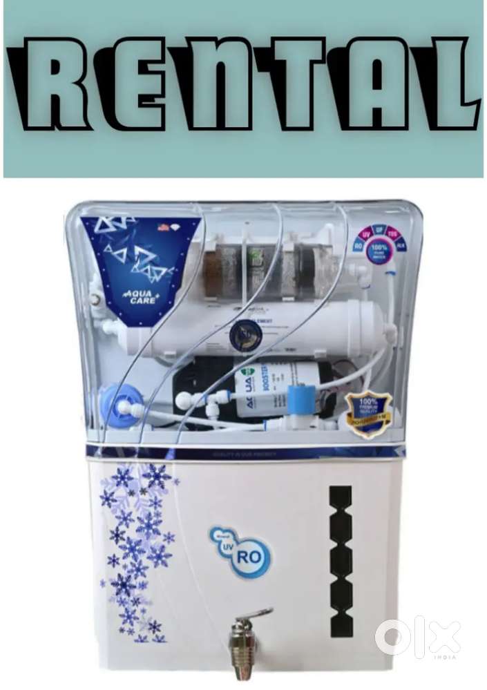 Ro water purifier available on rent