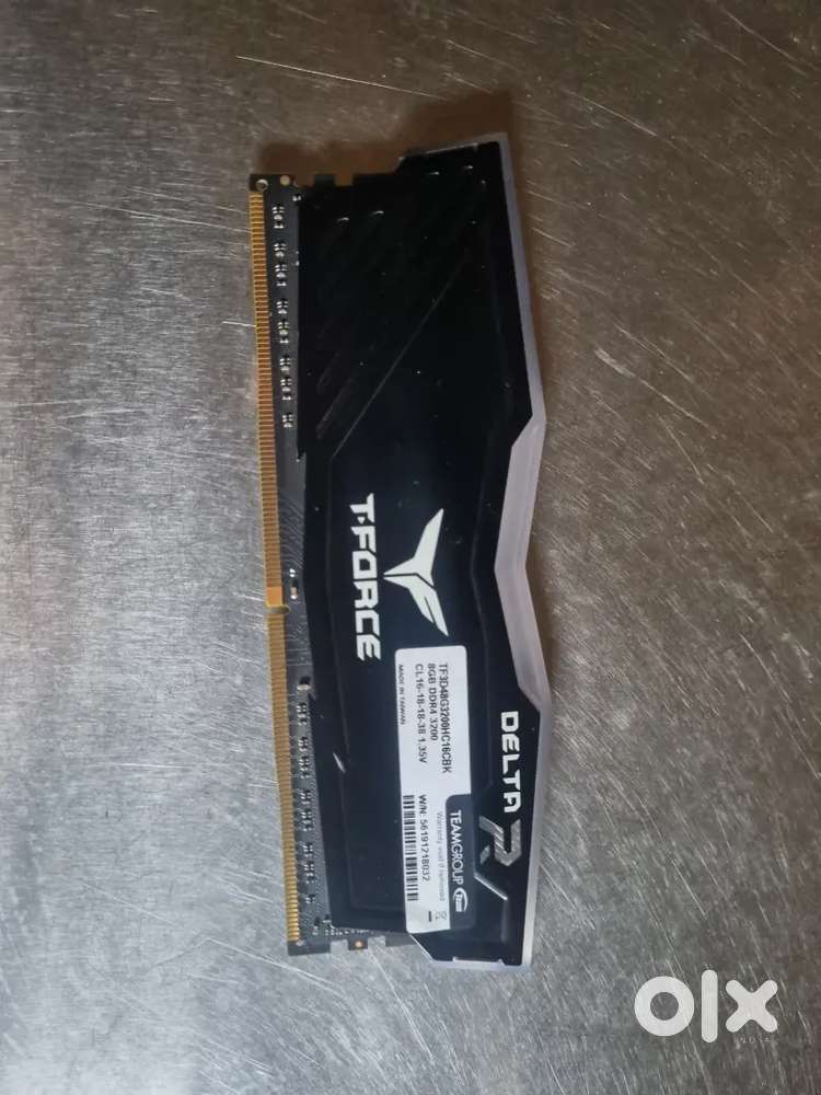 TeamGroup RAM T-Force Delta RGB 8GB 3200MHz DDR4