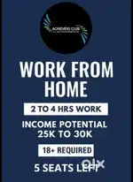 Part time work from home