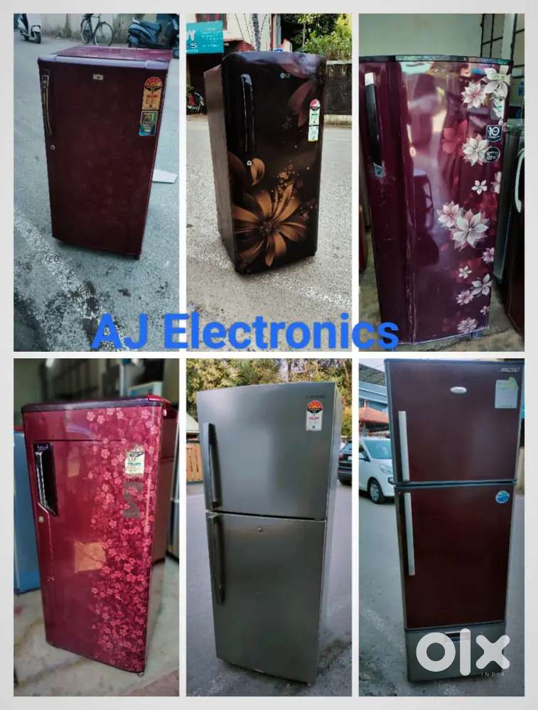 Super condition single door and double door fridge
