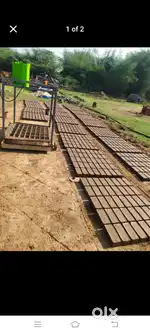 Clay brick machine