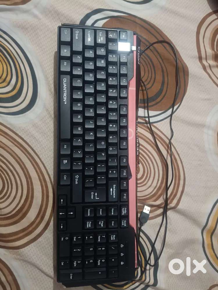 Keyboard and OTG keyboard company Quantron  made in india soft clicks