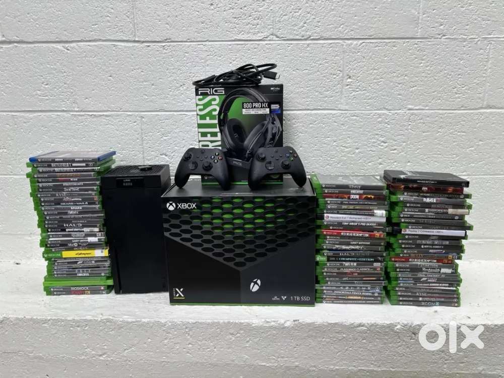 Xbox Series X Bundle with 80 Games Seagate Storage