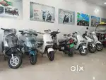 Ev scooter sales executive and receptionist