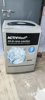 Washing machine active condition