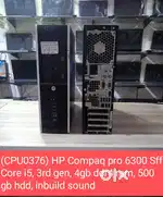 CPU0376) HP Compaq pro 6300 Sff - second hand cpu