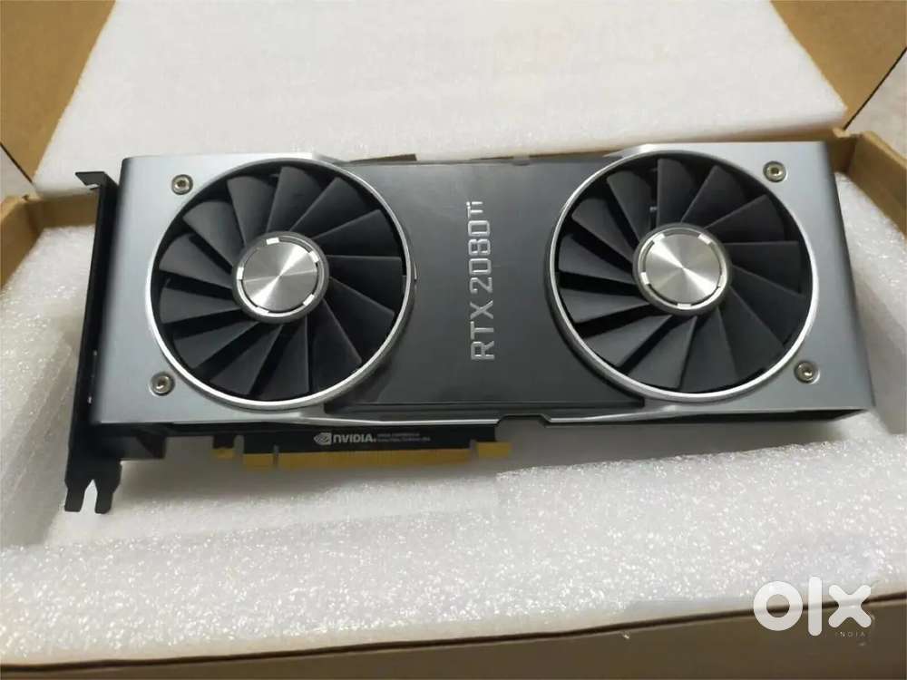 Used card NVIDIA GeForce RTX 2080 Ti 11GB GDDR6 Graphics Card.