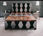 Brand new double bed lal kuan