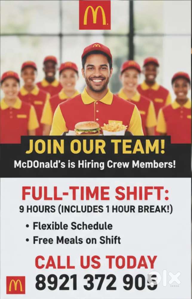 Mcdonalds hiring