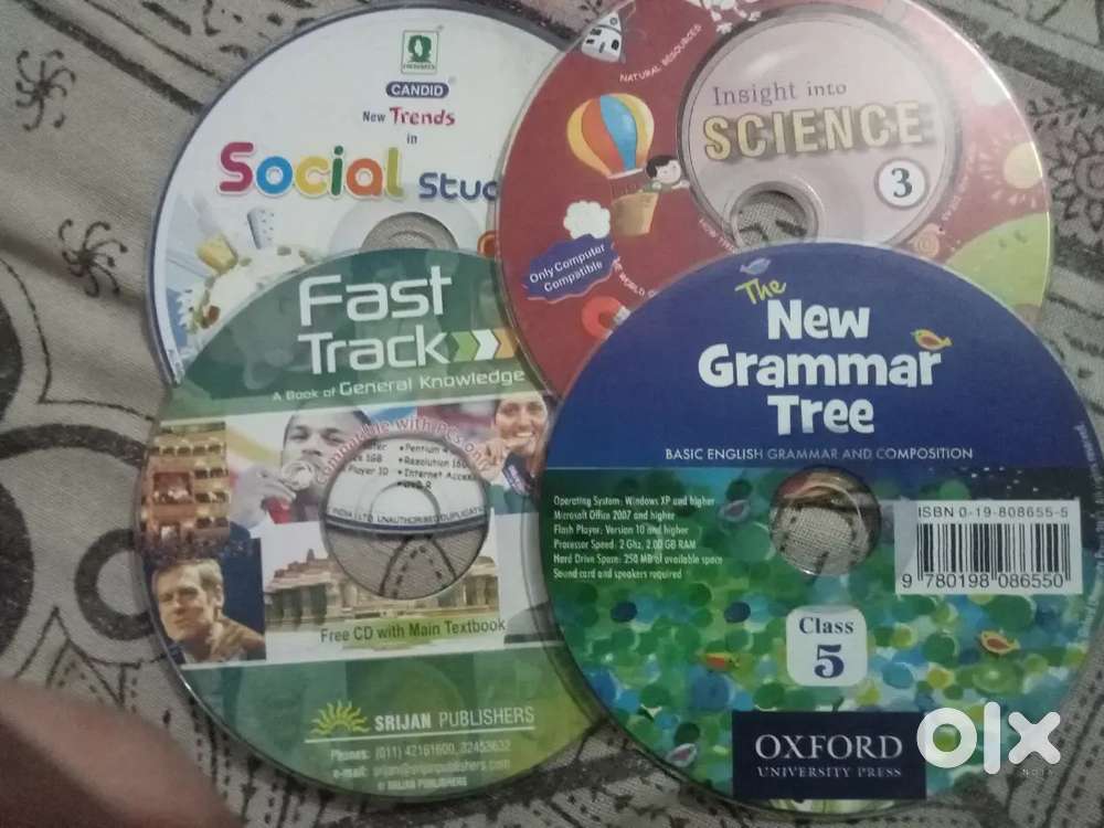 A combo of CD'S for child learning and improving