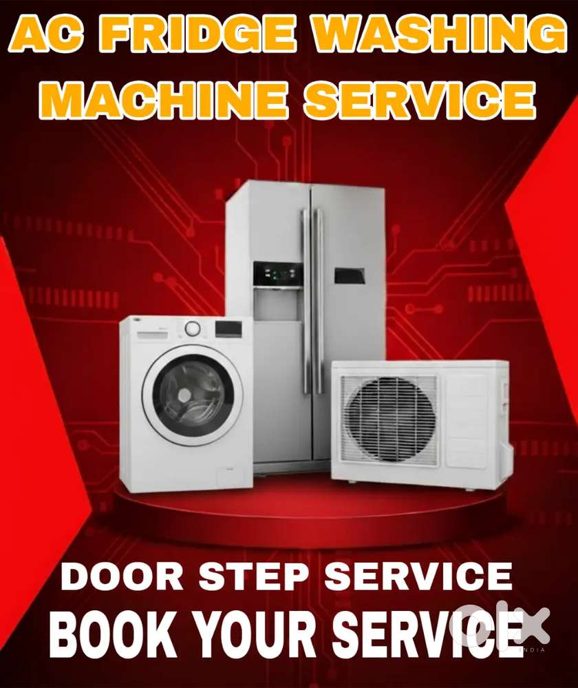 Ac, Fridge, Washing machine service & installation