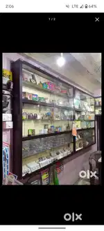 ALUMINIUM FABRICATED SHELF - 5 FEET X 5 FEET X 1/2 FEET WIDTH