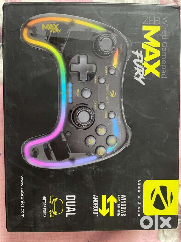 Zebronics Wired Gamepad - Max Fury