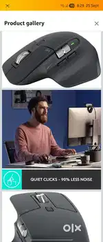 Logitech MX Master 3S Wireless Performance Mouse