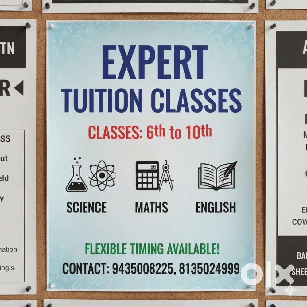 Home Tuition (Class 6th to 12th)