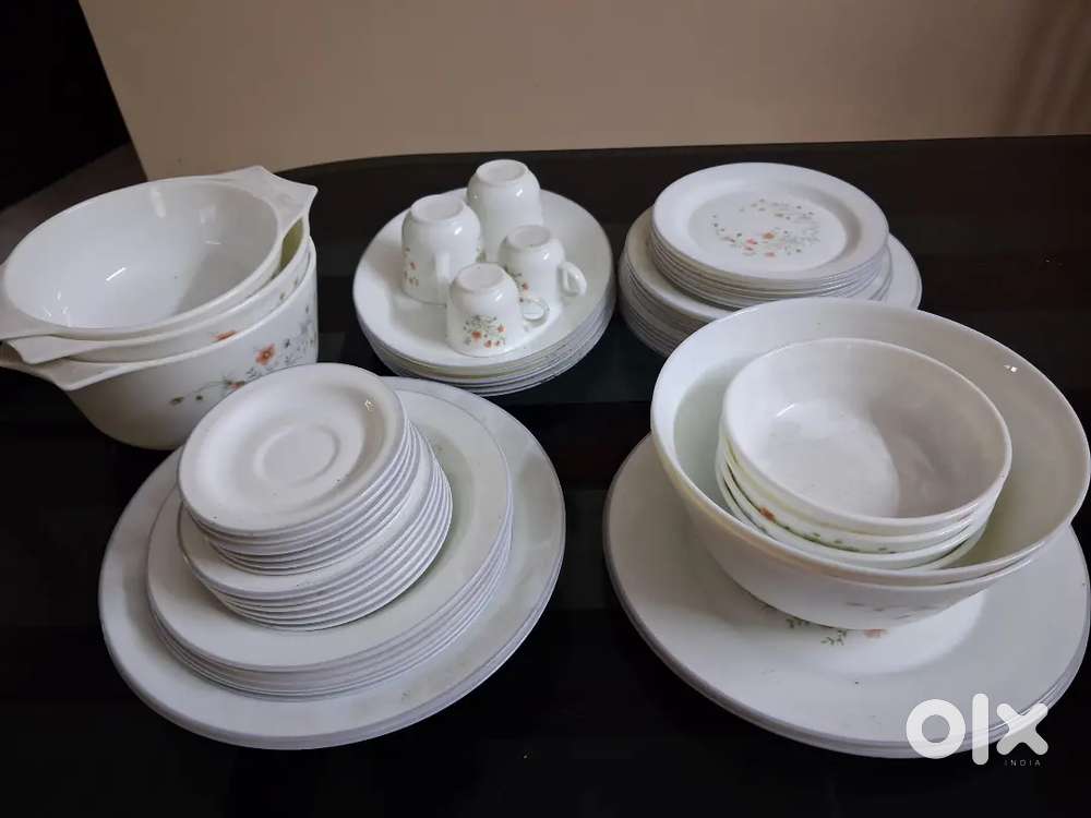 Imported Pyrex brand dinner set