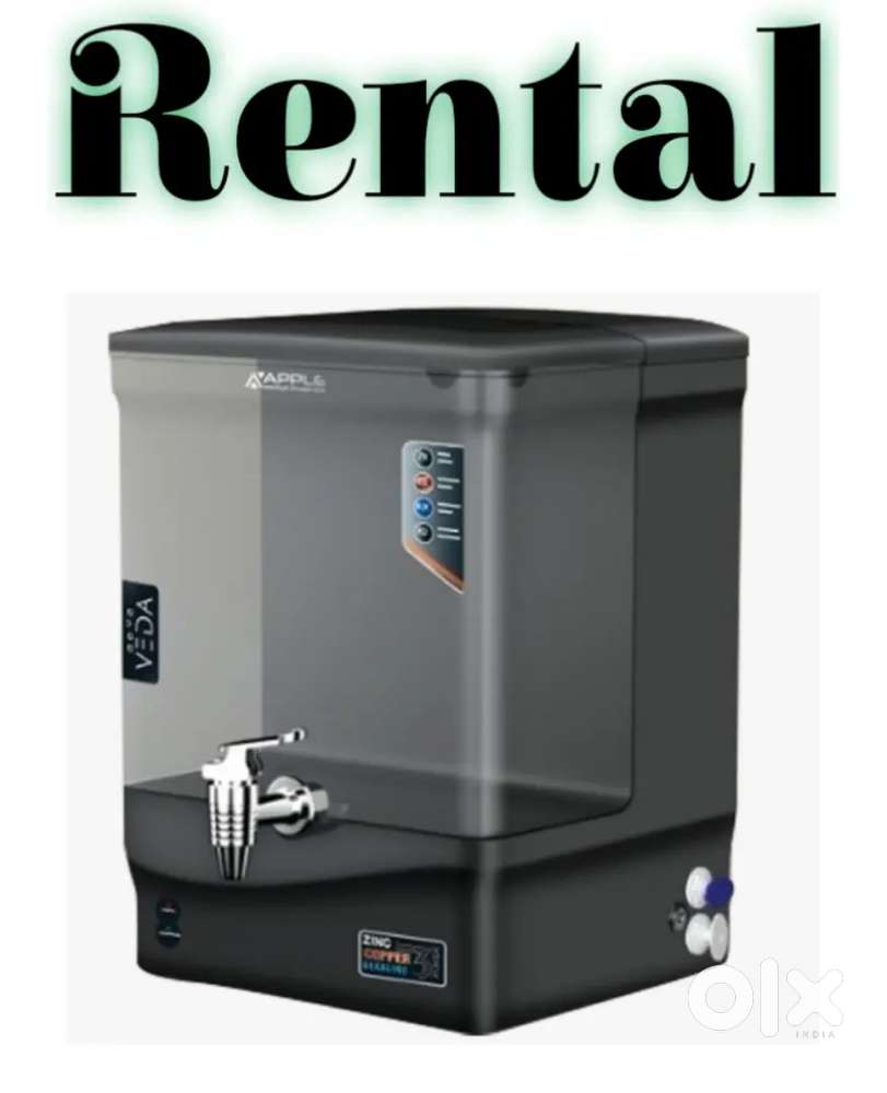Water purifier available on rent