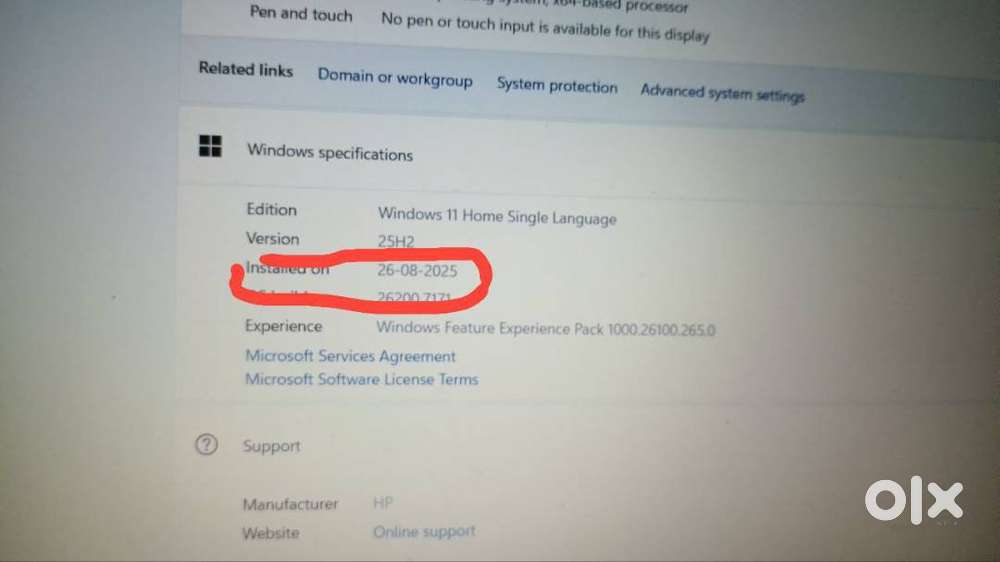 Hp  laptop 15-fd0xxx